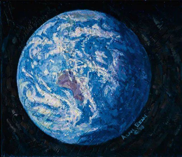 那个曾经登上月球的画家去世了