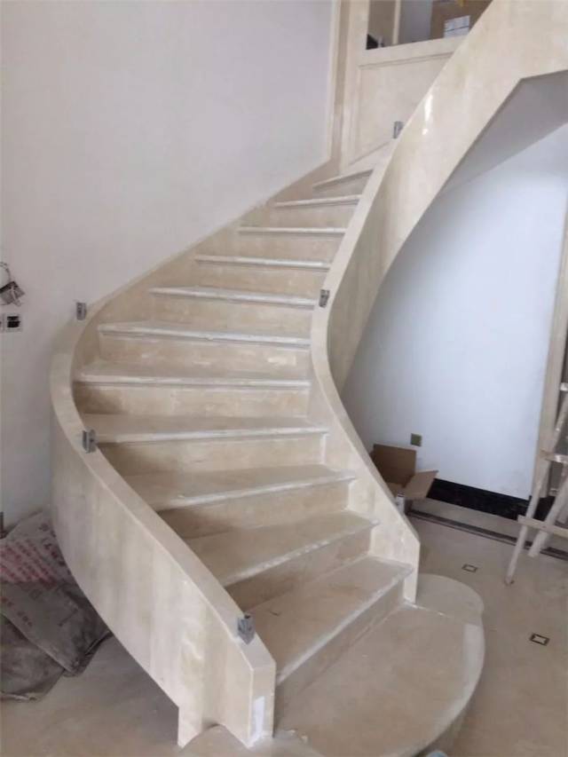 大理石弧形楼梯好看吗一波图集告诉你