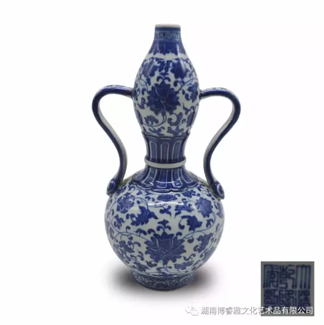 品鉴：青花缠枝纹葫芦瓶