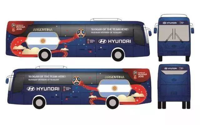 世界杯各队大巴口号燃了!中国队口号 一 一 !