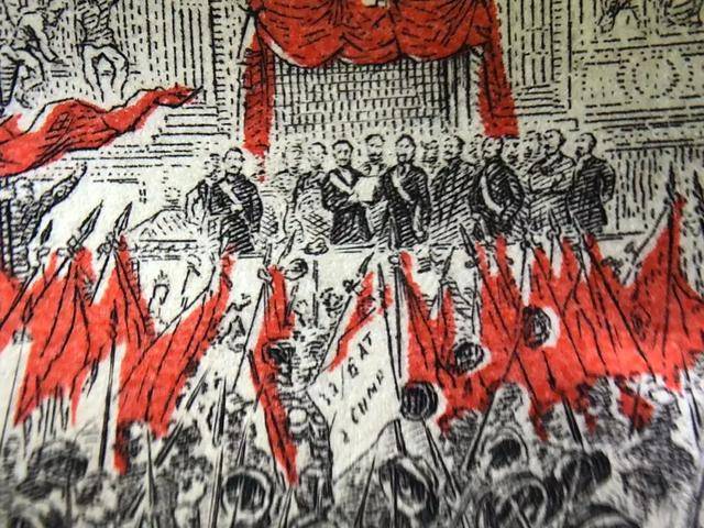 未使用）中国切手 纪念巴黎公社100周年邮票1971年 编号邮票8-11