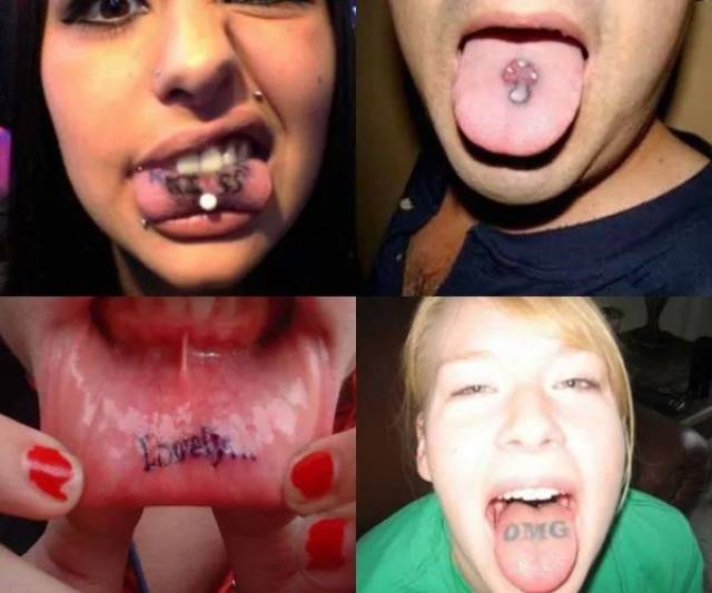 " 并且口腔内纹身消散的时间都很快, 不论你是找多牛掰的纹身师, 消