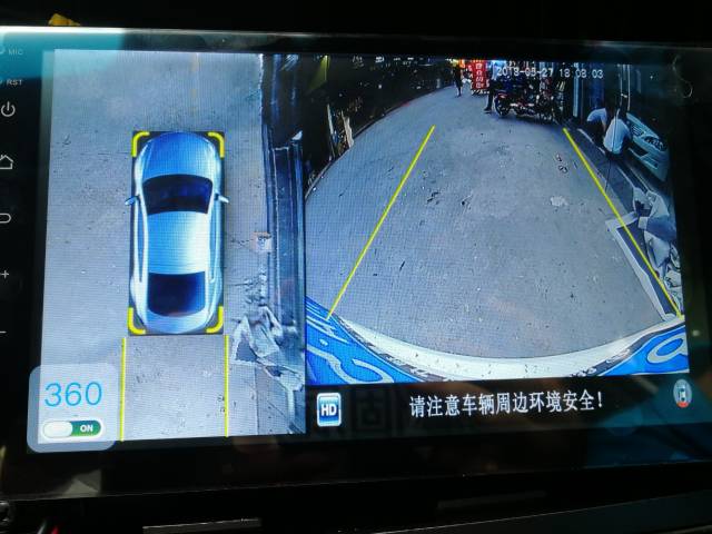 14名图安装车视野360度全景行车记录仪