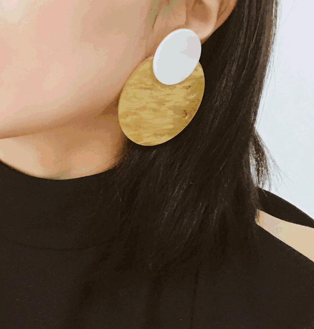 耳环选得好,大脸小一圈丨夏日百元内耳环推荐