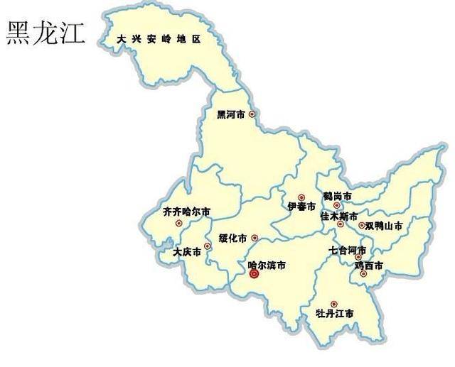 黑龙江一地级城市面积超过10个上海,核心城区竟在内蒙古境内!