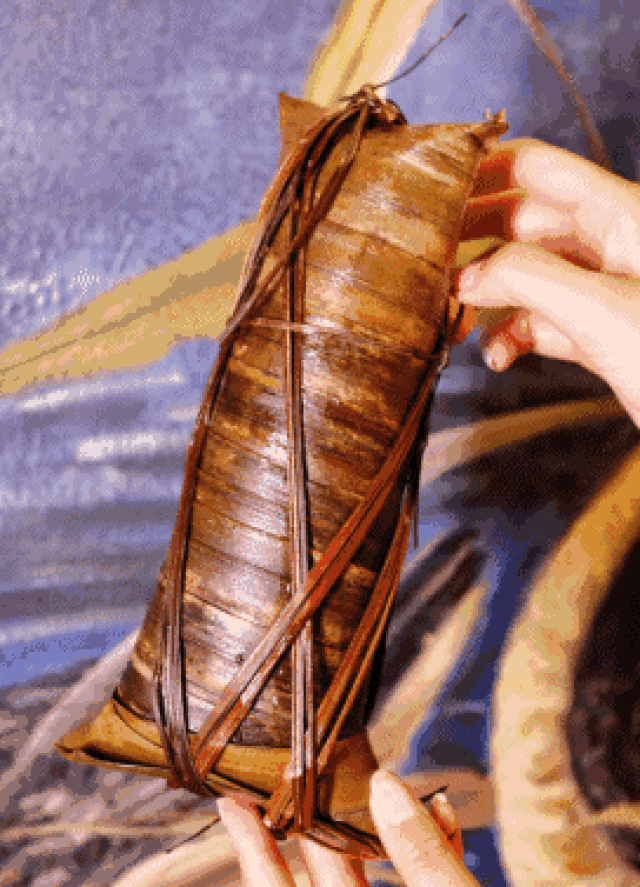 我发誓这是 我见过史上最长最大的粽子了,整个端午节全家吃一个就够了