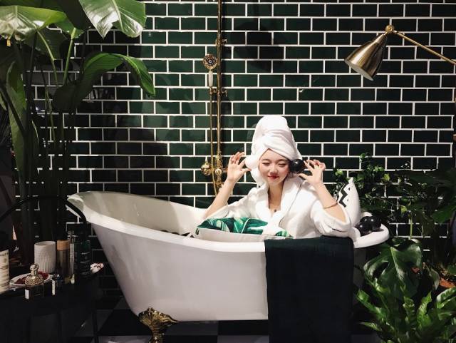 少女心炸裂的浴室下午茶登陆k11!限时17天的集赞收割机