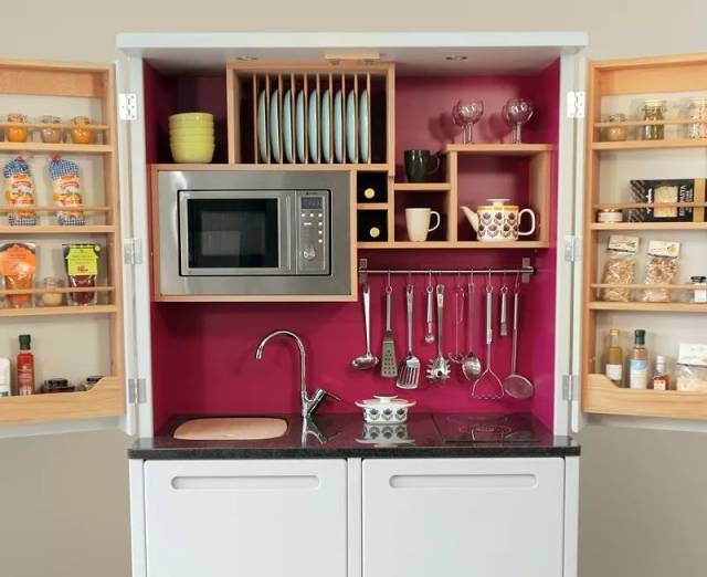 隐藏式厨房!这才是设计的最高境界