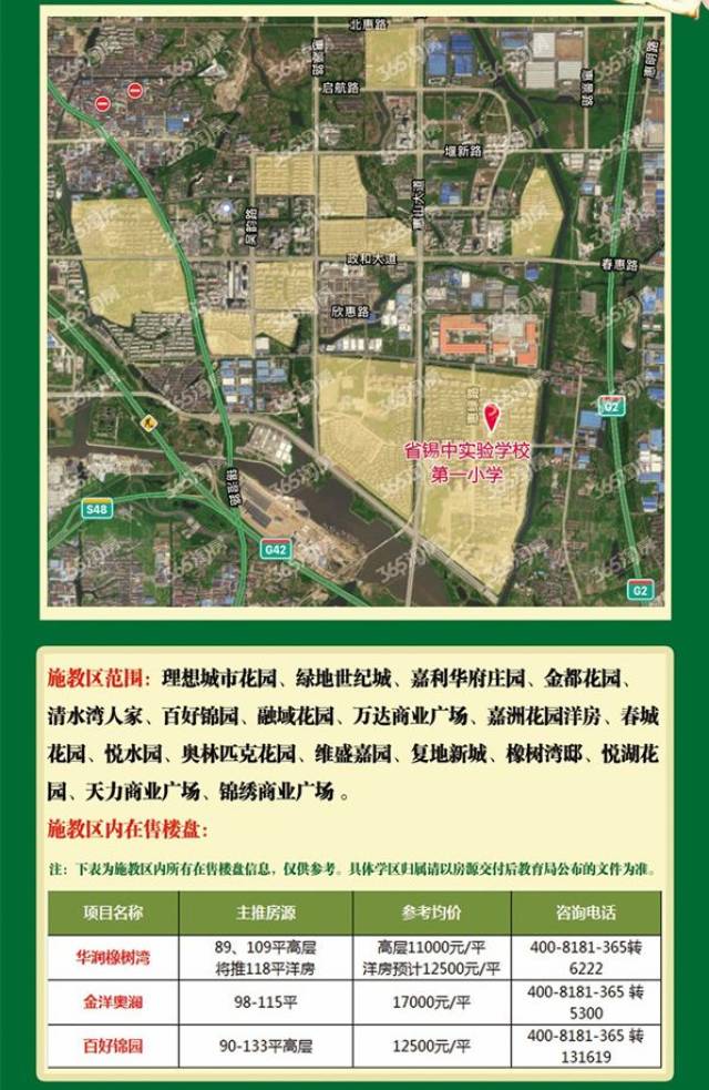 锡山实验小学学区房图片