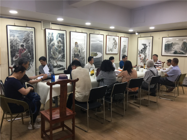 中国国际书画艺术研究会、丝路画院  第二届书画艺术家座谈交流会成功召开