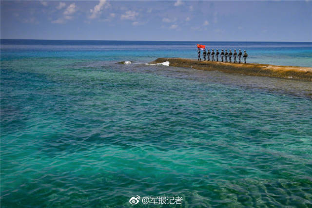 南沙群岛永暑礁图片