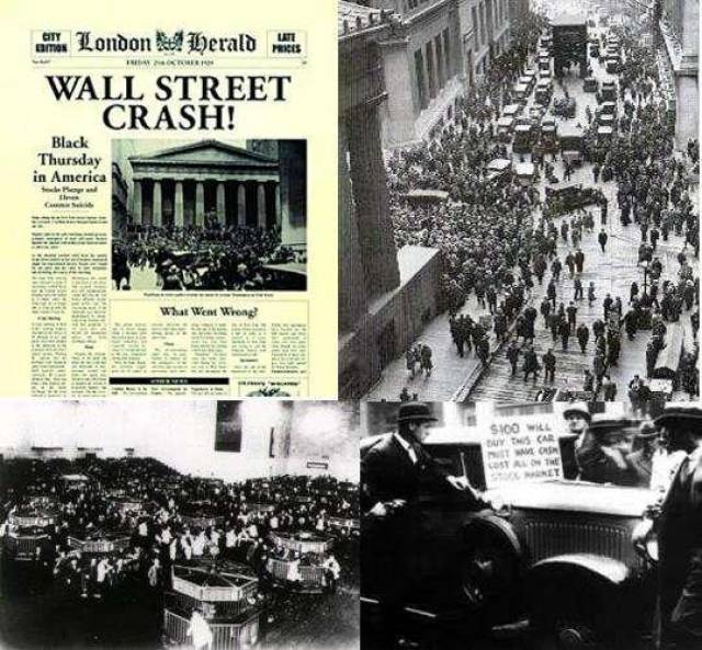 金融危机大回顾之1929年美国股灾:不堪回首的黑色梦魇
