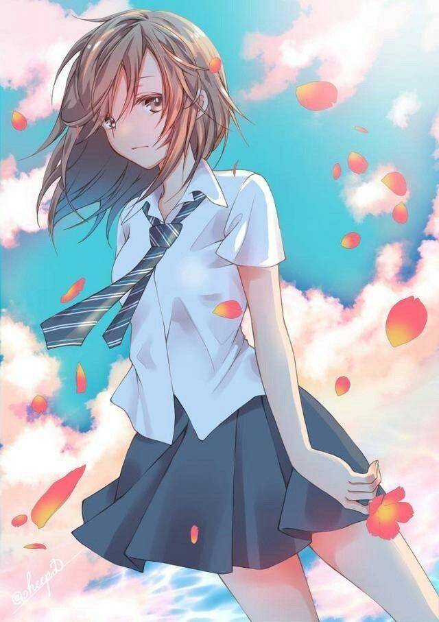 二次元动漫美图,女生校服篇