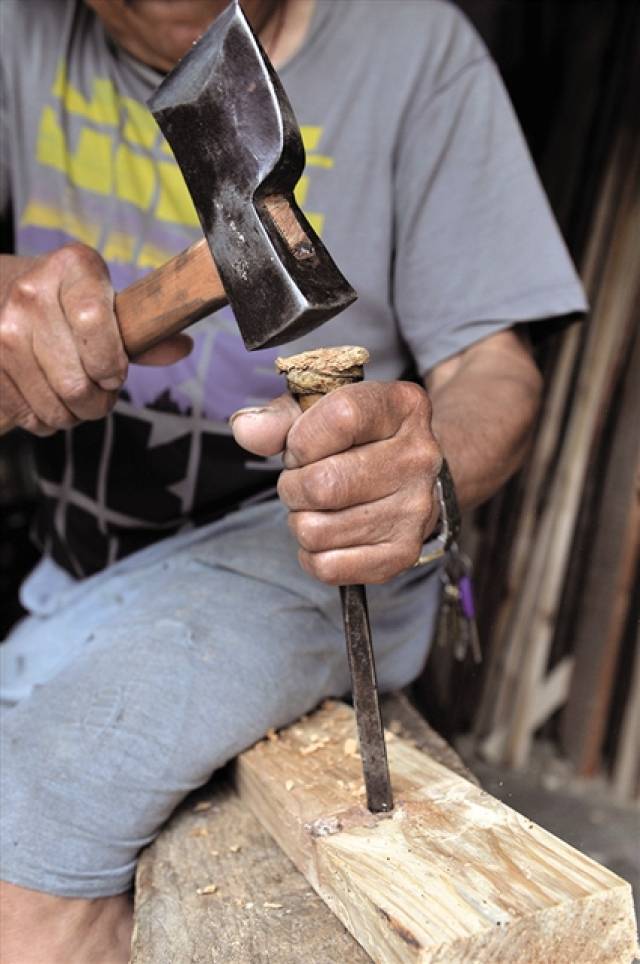 八旬老人的木匠人生