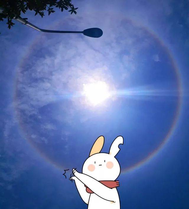 "再看,再看, 再看我就把这个套上光圈的大太阳丢过来!