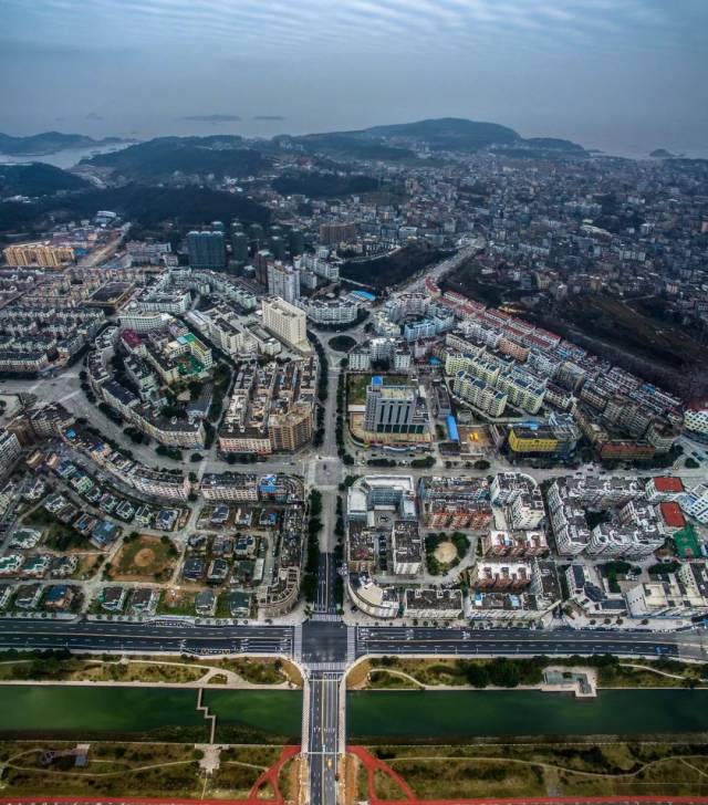 从天空中看温州,简直"颜值爆表"!