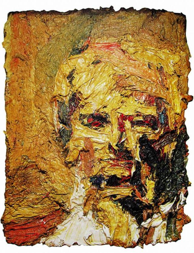 雕塑般厚重:英国当代最重要画家之一奥尔巴赫作品赏析