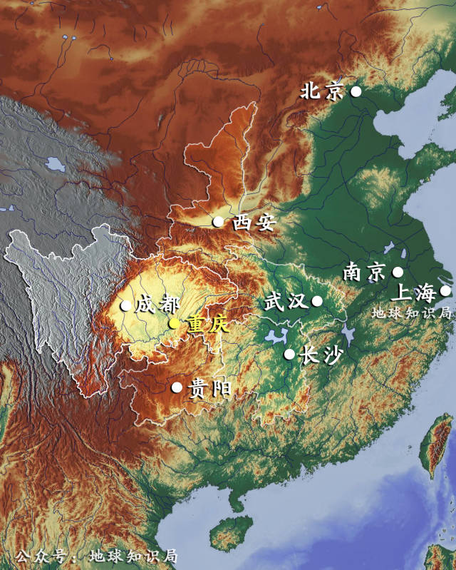 當東部國土大片淪陷之時 四川盆地成為中國反擊的資源與火種之所在