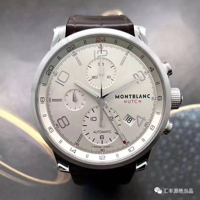 10  万宝龙时光行者u0107065 描述:表径43mm,整表由精钢材质打造