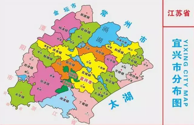 宜兴万石镇地图图片
