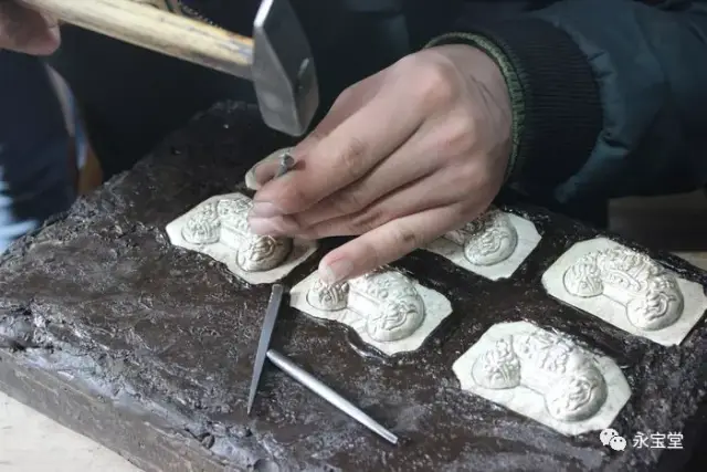 中国独特的传统工艺錾刻