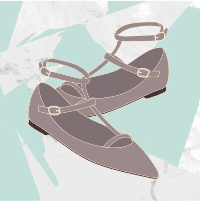 爱穿平底鞋的你,看这里