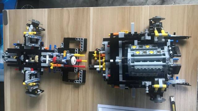 比911难拼一倍!36小时"试驾"乐高布加迪chiron!