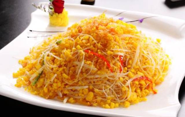 佛山名吃--桂花炒瑶柱