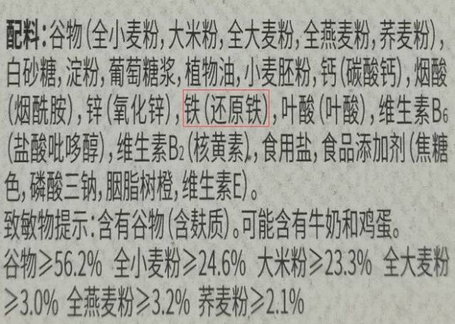 麦片中竟含"铁粉"?有图有真相!