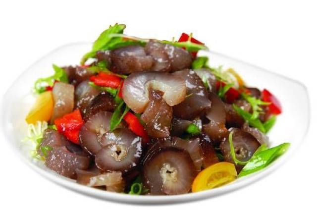 《凉拌海参片》