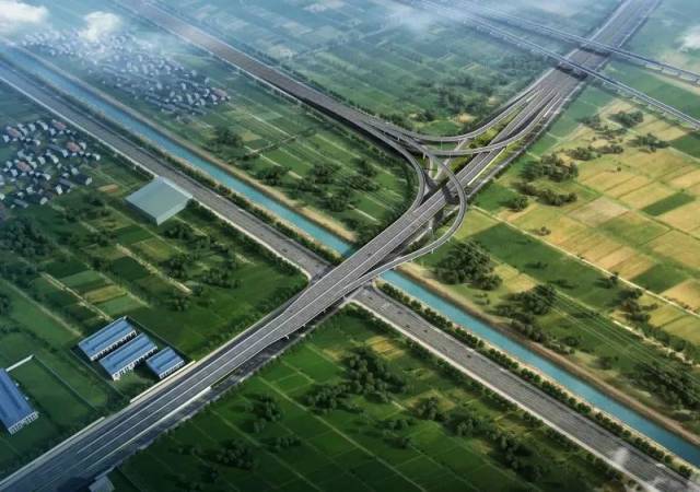 太仓首条三层立交城市快速公路开工建设!