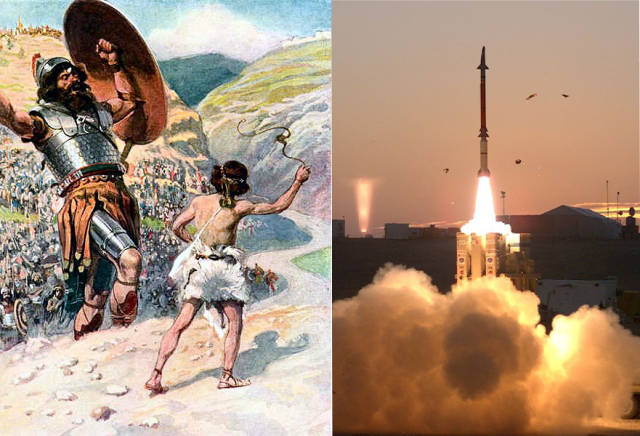 大卫投石索连接美国和以色列