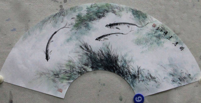 「艺术先锋」刘忠泉书墨画鱼系列作品欣赏