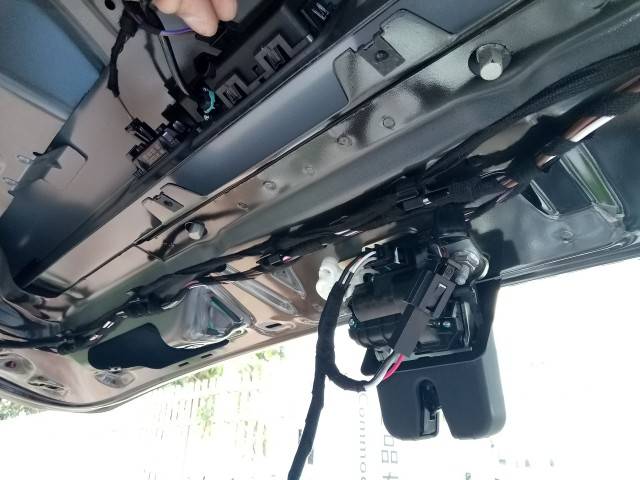提车心路-途观l改装电动尾门