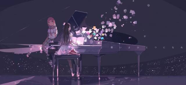 【动漫壁纸】钢琴特辑 美图赏析