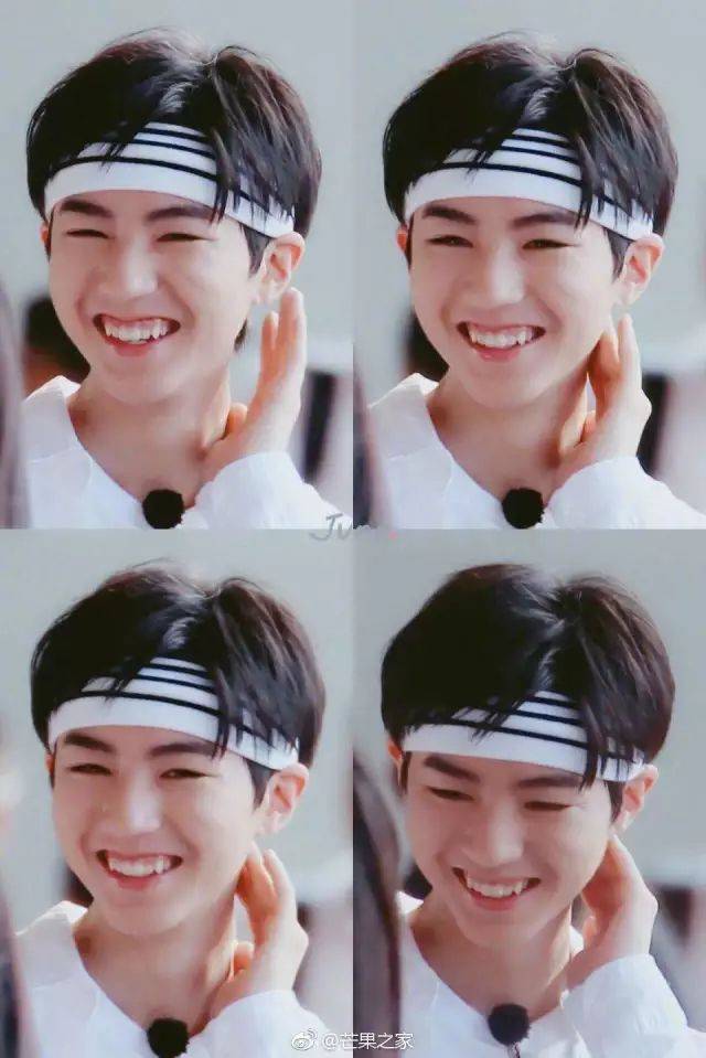王俊凯,青春感爆棚的发带少年