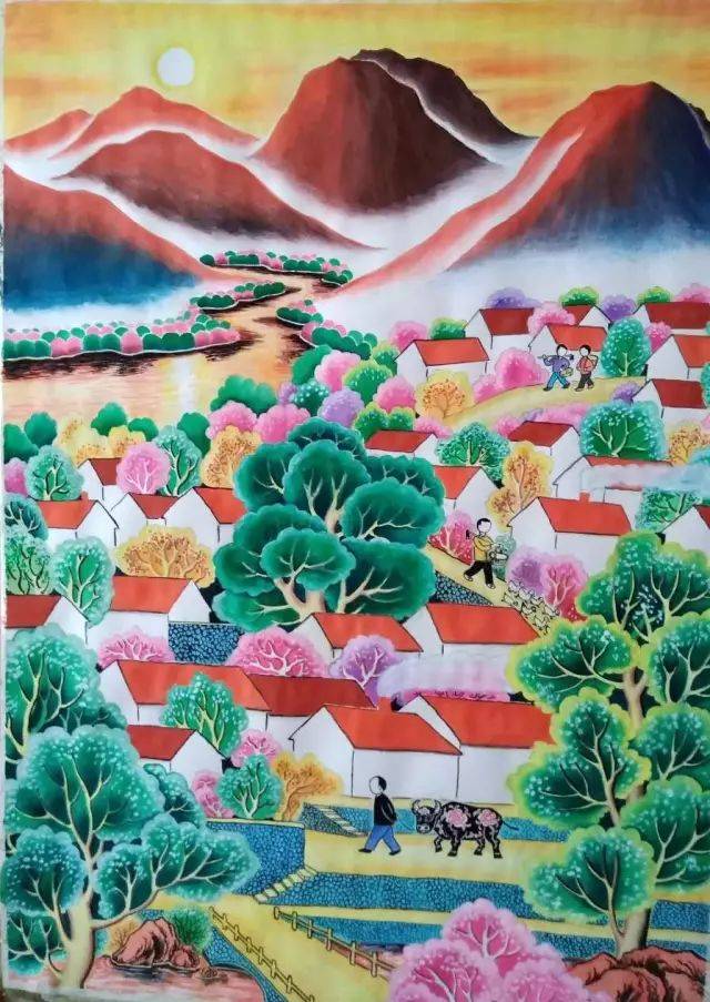 青州农民画画院图片