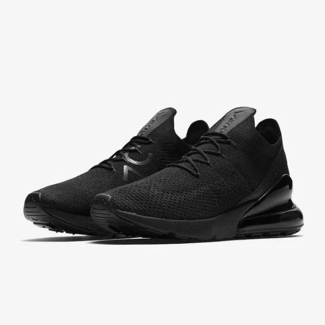 nikeairmax270flyknittripleblack黑魂配色