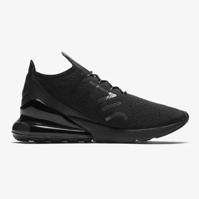 nike air max 270 flyknit "triple black" 黑魂配色