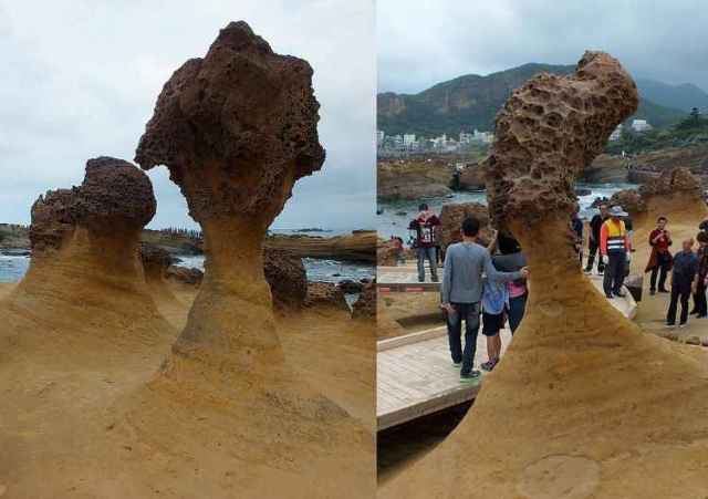 台湾女王头地貌的成因图片