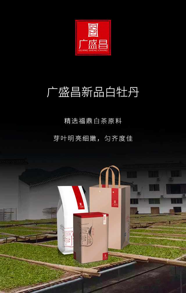 广盛昌新品白牡丹,非凡品质,邀您品尝