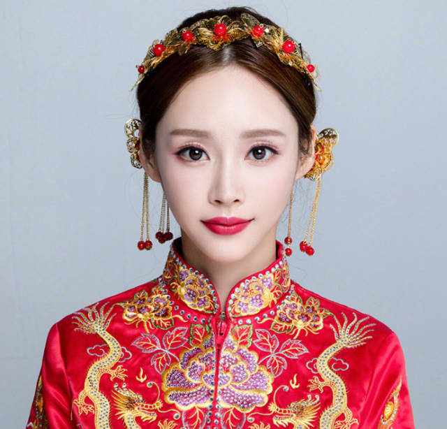 超美的新娘头妆!我要做最美的新娘!看完想结婚了