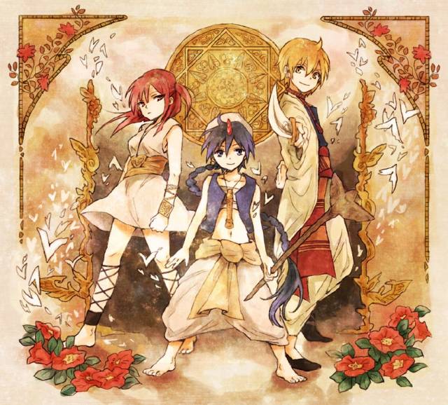 魔笛magi:各迷宫魔神原型盘点第一弹,上位魔神竟被辛巴德收服!