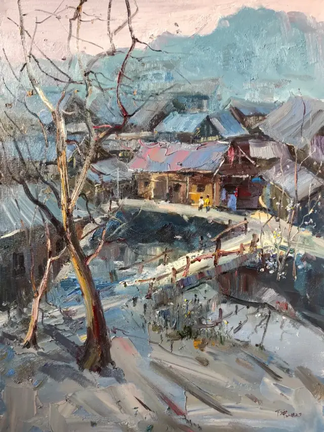 《艺展中国本期专访》 丁冲油画写生作品展