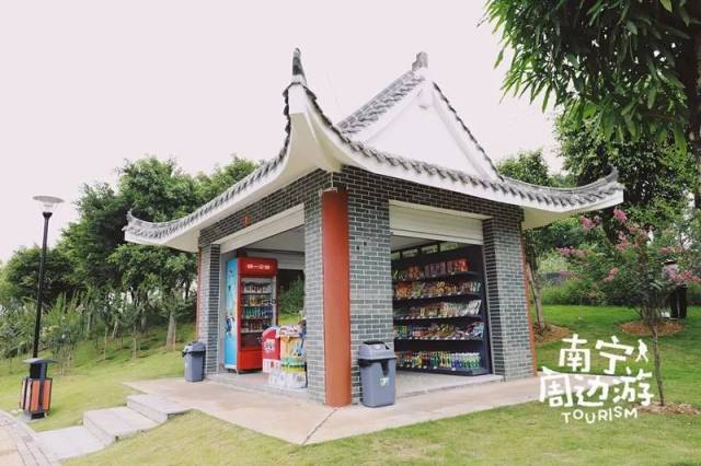 小卖部也是古风造型,好看!