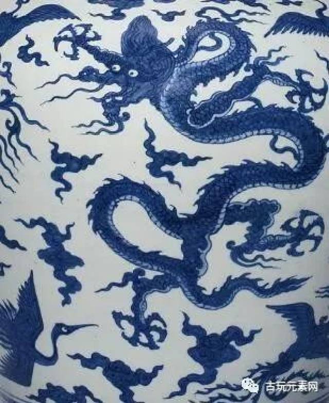 銀閣】中国美術 青花 開光 鳳龍紋 八方瓶 高57.5cm 旧家蔵出(ZE45)