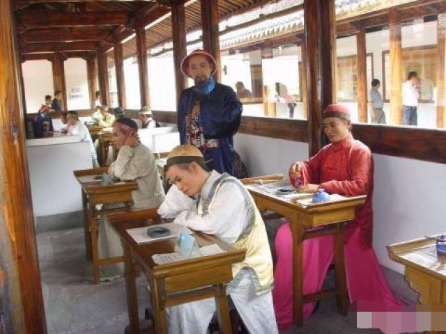 明朝科举举人巾服,明朝举人服饰_文秘苑图库