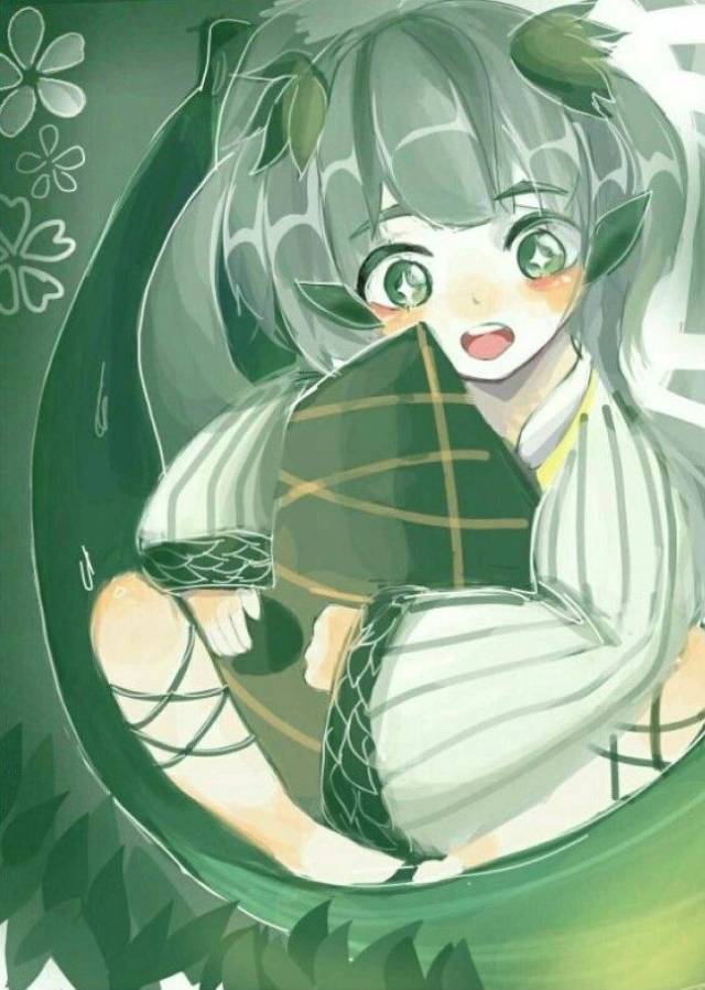 二次元粽子拟人,颜值这么高你舍得下口吗