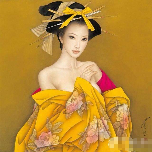 论中国画的艺术魅力,中国人体画之精髓:美到极致的古典美女赏析_手机