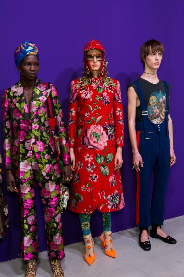 作为迷幻花朵的典型代表,首先不得不提的就是风靡全宇宙的gucci.